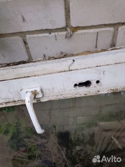 Дверь пластиковая пвх входная бу