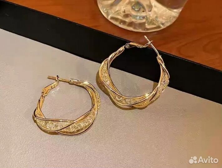 Серьги новые