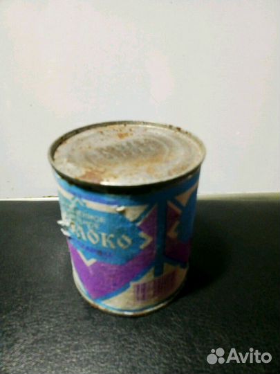 Банка сгущенного молока 1998 г. в