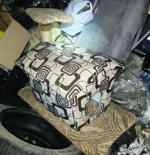 Домик для кошки с когтеточкой