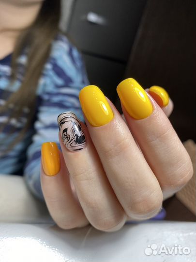 Маникюр гель лак
