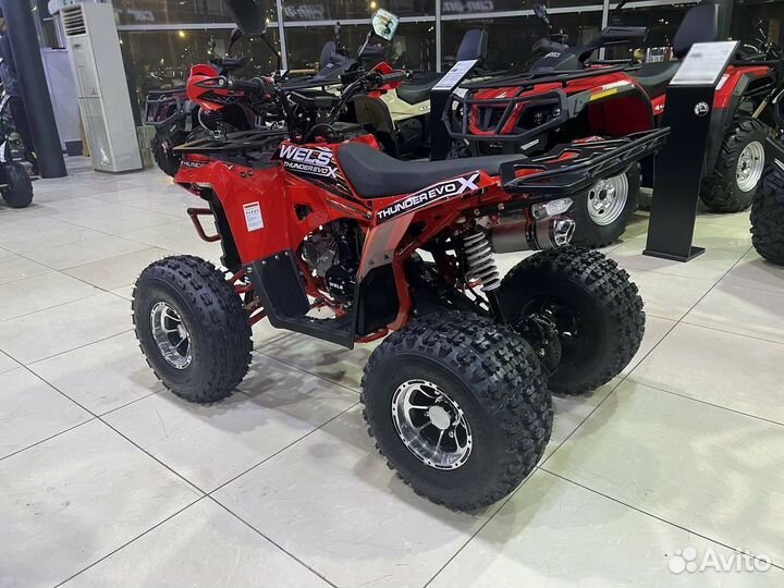Квадроцикл Wels Thunder Evo X St Красный