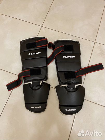 Защита голени и стопы для карате