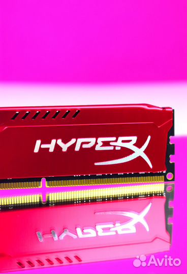 HyperX Fury DDR3 1600 мгц 2*8 гб