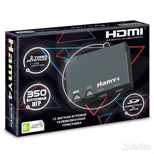Игровая приставка 8/16-бит Hamy 4 hdmi (350 игр)