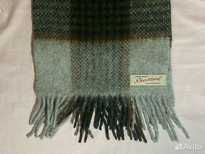 Шарф Shetland (шерсть, оригинал)