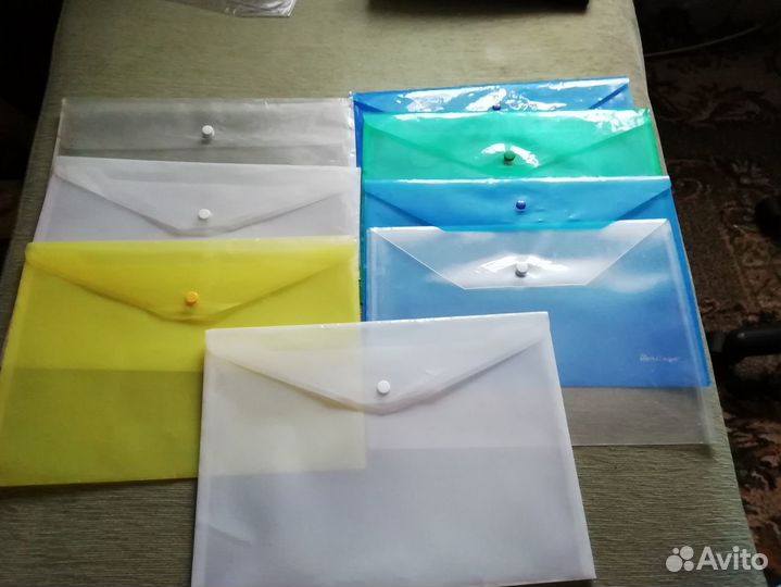 Разные папки и скоросшиватели