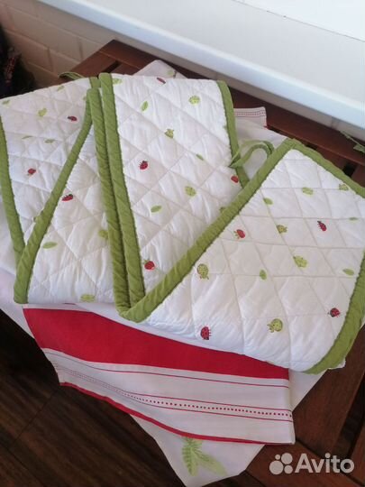 Комплект постельного белья с бампером IKEA