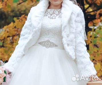 Шубка свадебная