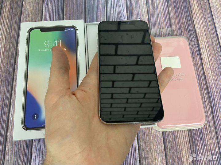 iPhone X 256 gb silver ART 10