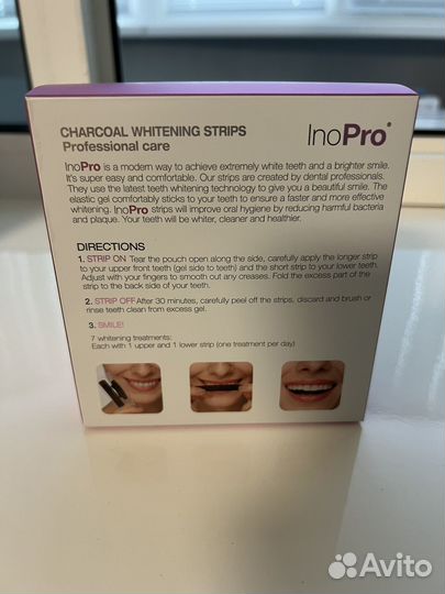 Отбеливающие полоски для зубов InoPro
