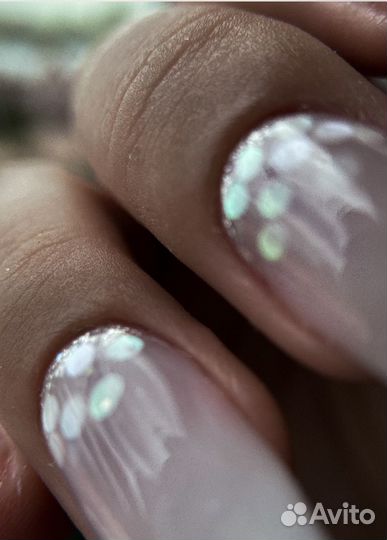 Наращивание ногтей. Гель лак.укрепление