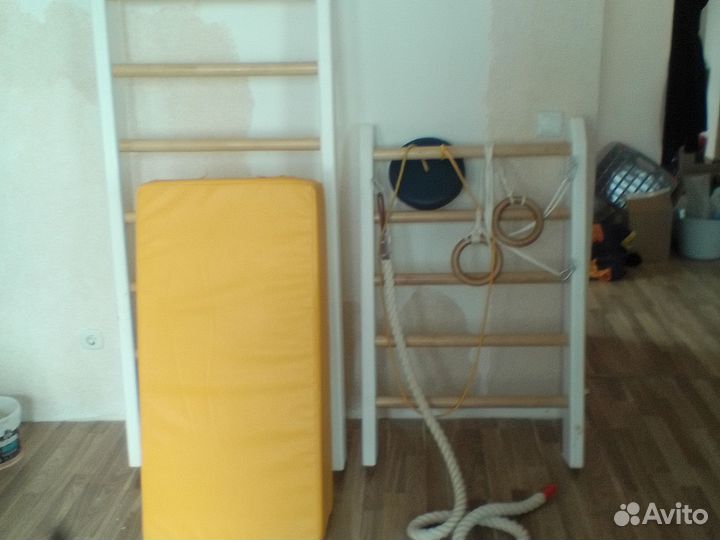 Детская шведская стенка деревянная