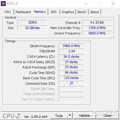 G.Skill Trident Z5 RGB DDR5 32Gb 6000MHz