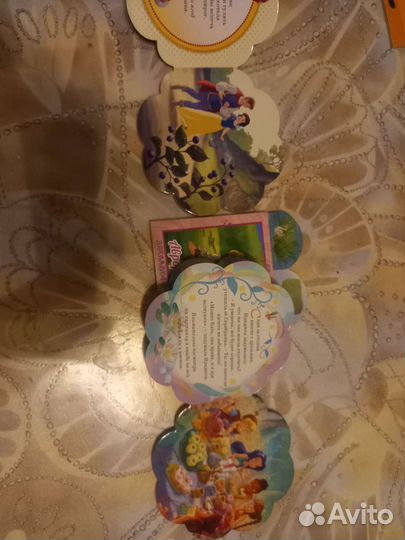 Книжки Дисней, развивающие, детские