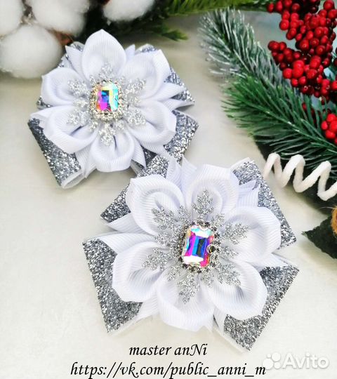 Бантики для девочек, резинки, заколки