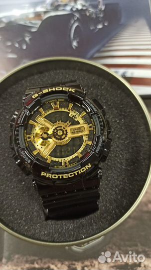 Новые часы Casio G-Shock GA-110GB-1A оригинальные