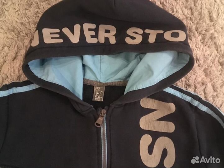 Спортивный костюм,брюки,кофты Zara, Fila 9-10лет