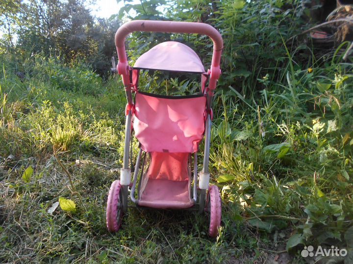Игрушечная коляска для кукол