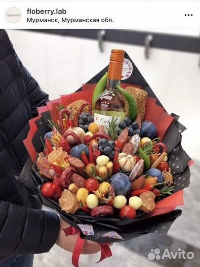 Съедобные букеты