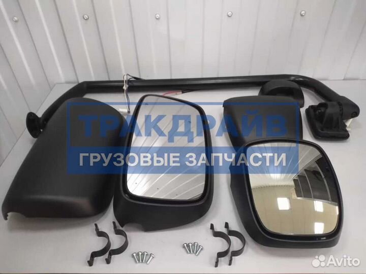 Зеркало даф 105 правое в сборе с кронштейном