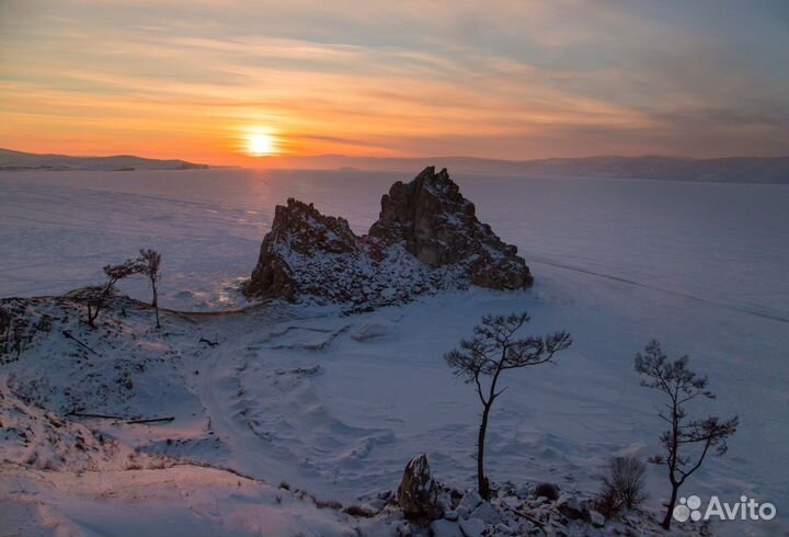 Туры на зимний Байкал 2024