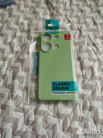 Силиконовый чехол на redmi note 13 pro 4g