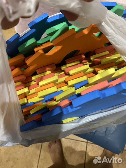 Мягкий коврик-пазл