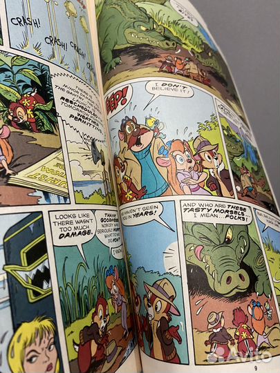 Чип и Дейл комиксы на английском языке