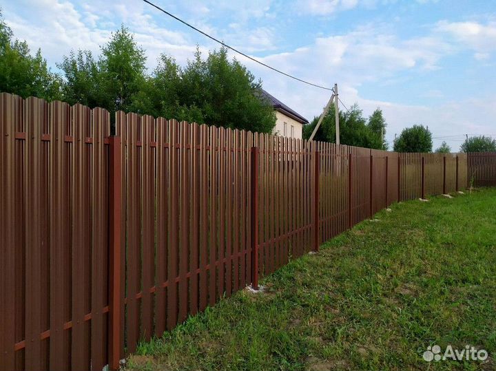 Забор для дачи