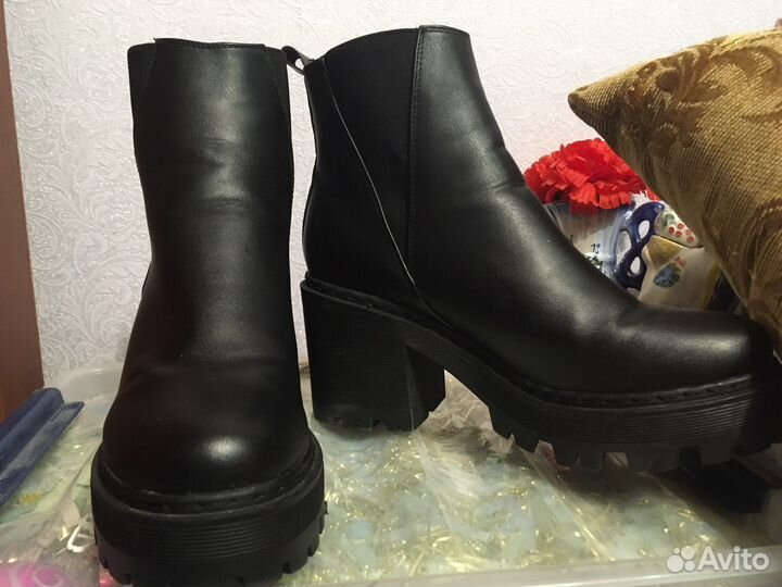 Массивные ботинки Челси