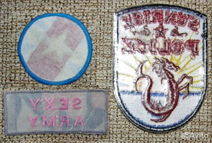 Новые Нашивки патчи
