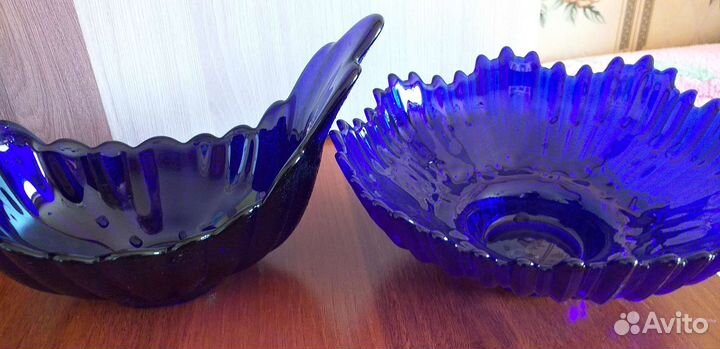 Ваза кобальт