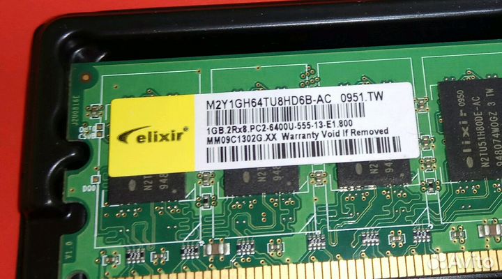 Оперативная память DDR2 - 2шт. x по 1Gb