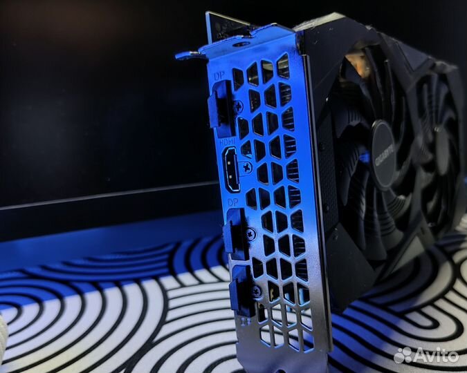 Видеокарта Gtx 1660 ti 6gb от gigabyte