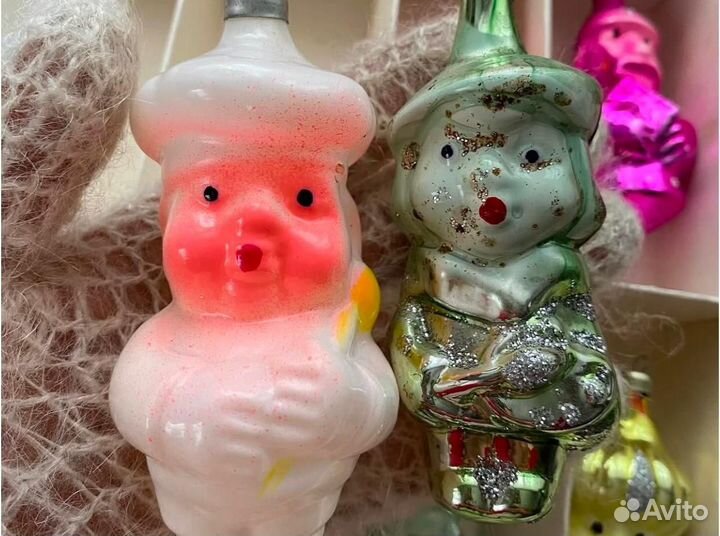 Елочные игрушки СССР