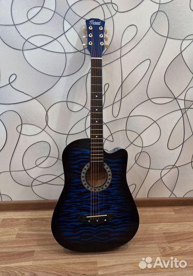 Гитара акустическая новая 