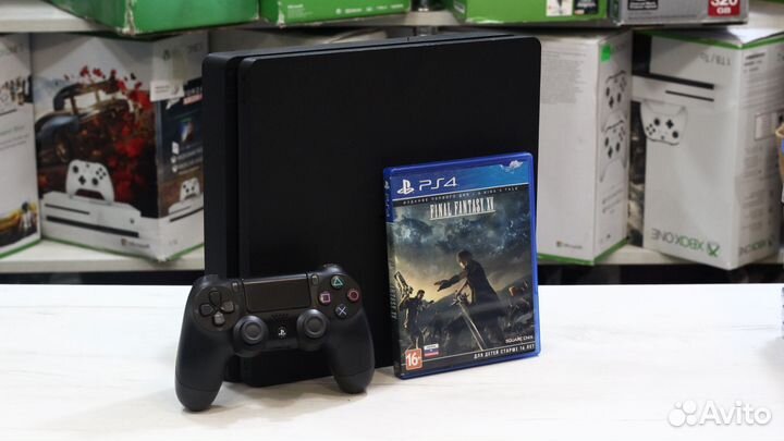 Sony Ps4 Slim 500gb + Final Fantasy 15, Trade-In