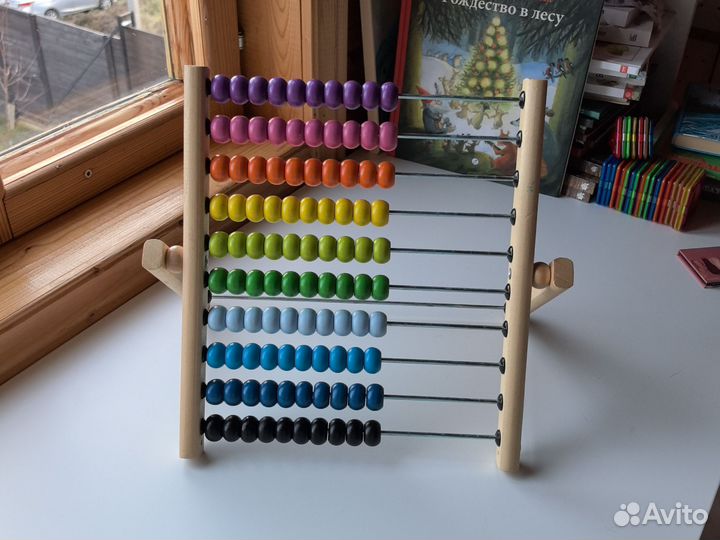 Деревянные счеты IKEA