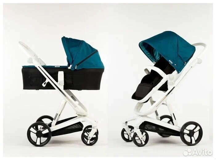 Коляска 2 в 1 бу люлька и прогулочный блок