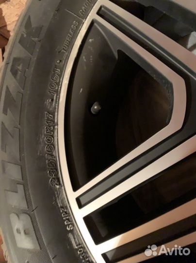 Колеса в сборе R17 mercedes GLK