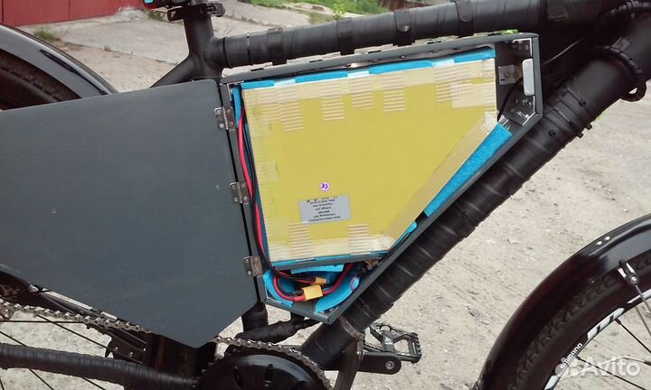 Электровелосипед, батарея, мотор