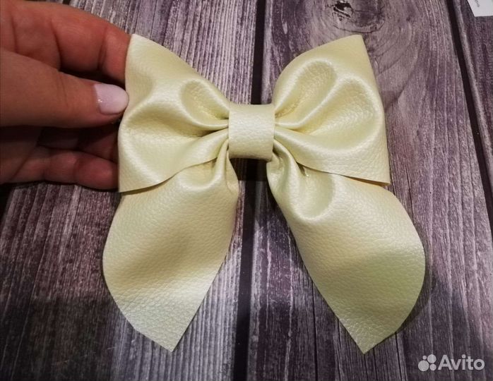 Резинка для волос, бантики ручной работы