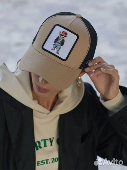 Кепка женская бейсболка с принтом новая