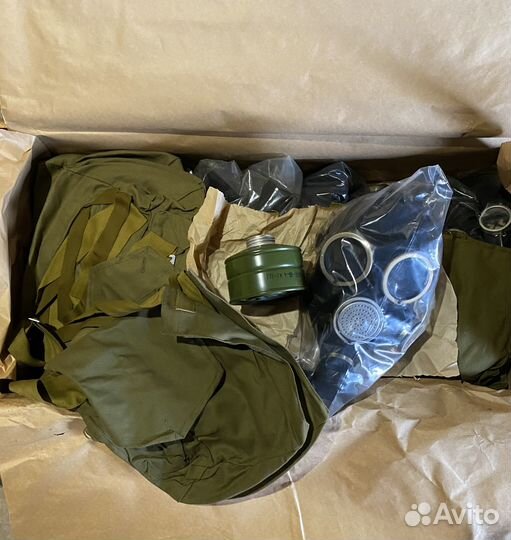 Противогаз гражданский гп-7 с хранения