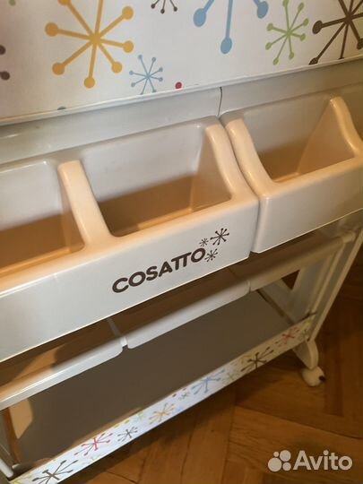 Пеленальный стол с ванночкой Cosatto Easi Peasi