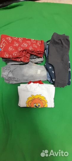 Вещи пакетом на мальчика 62 68 74