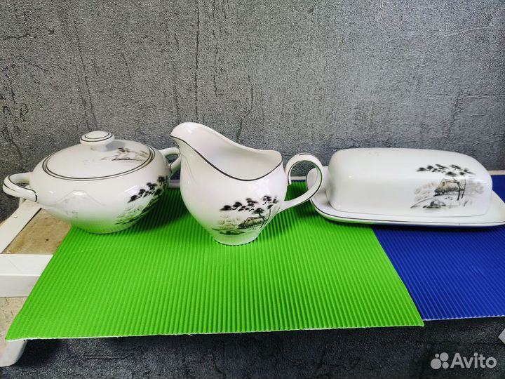 Набор столовой посуды. Япония, 80 е гг. Люкс