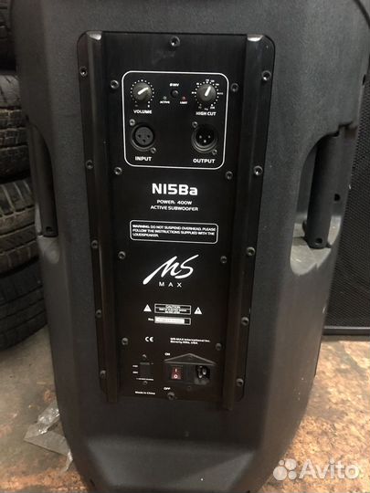 Активные колонки и сабвуферы продажа/аренда