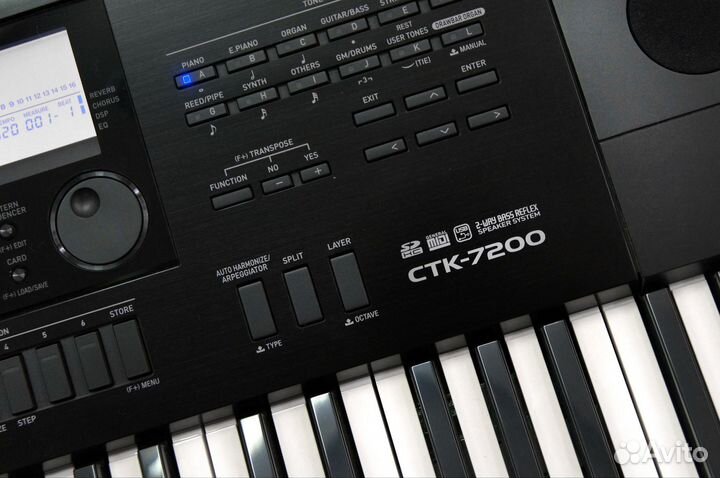 Синтезатор casio ctk 7200